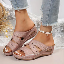 Jade | Dames Zijden Sandalen - Luxe Ontwerp voor een Stijlvolle en Comfortabele Pasvorm - Roze - Jade | Dames Zijden Sandalen - Luxe Ontwerp voor een Stijlvolle en Comfortabele Pasvorm - € - Pantino