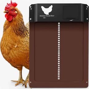 Automatyczne drzwi solarne PRO+ do kurnika - czujniki światła i inteligentny timer