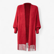Clothes : Abia | Elegant minimalistisch jasje in Rood van Pantino