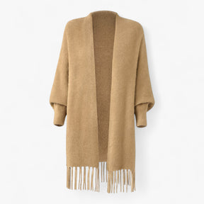 Clothes : Abia | Elegant minimalistisch jasje in Khaki van Pantino
