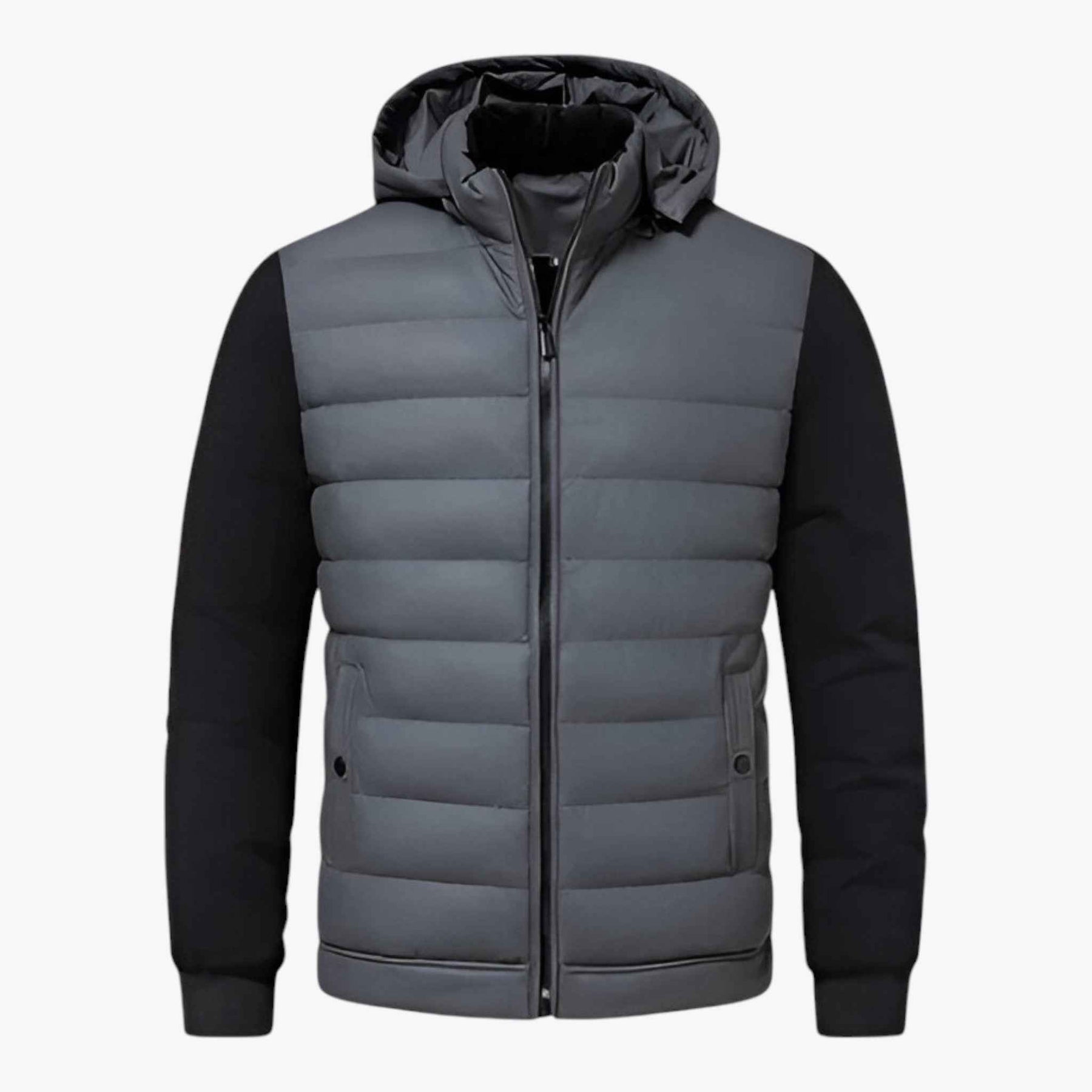Jackets : Alfie | Winterjas – Stijl en warmte in perfecte harmonie in Grijs van Pantino