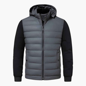 Jackets : Alfie | Winterjas – Stijl en warmte in perfecte harmonie in Grijs van Pantino
