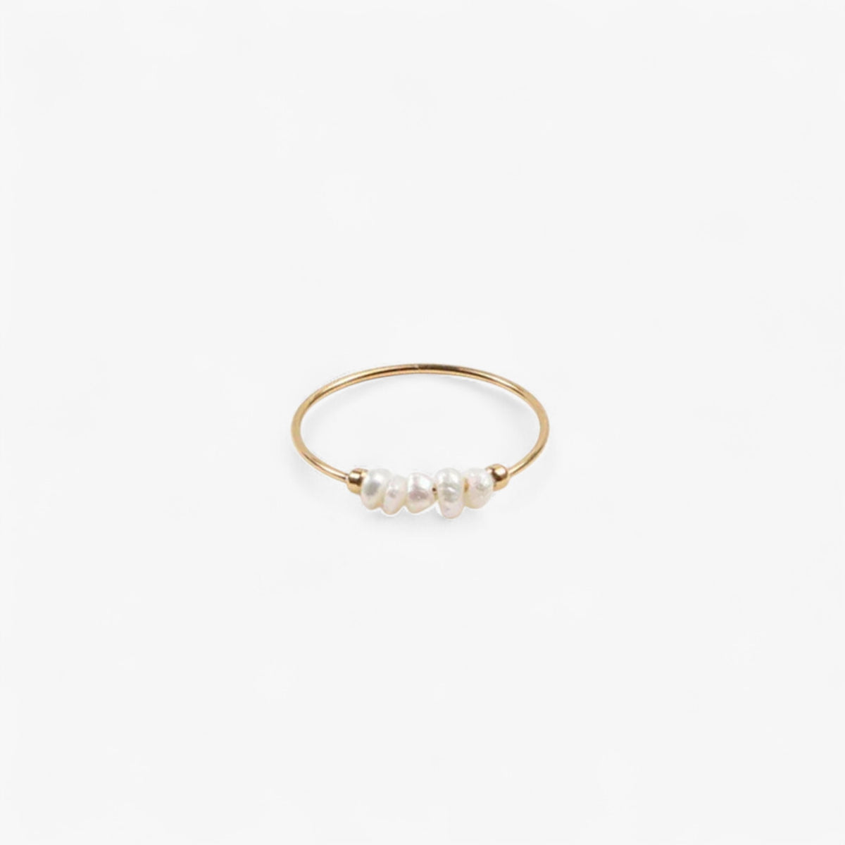 Ringen : Stijlvolle Mini Pearl Ring voor Dames in van Pantino