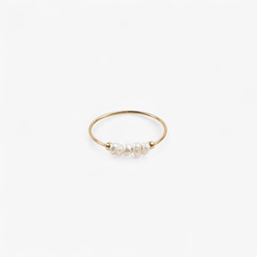Ringen : Stijlvolle Mini Pearl Ring voor Dames in van Pantino