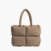 S.F.Y. | Puffer Schoudertas-25 : S.F.Y. | Puffer Schoudertas in Bruin van Pantino