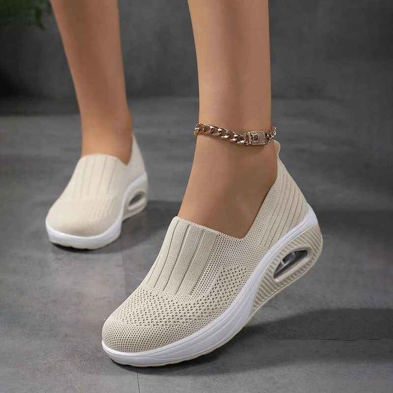Comfortabele en lichte damessneakers voor dagelijks wandelen