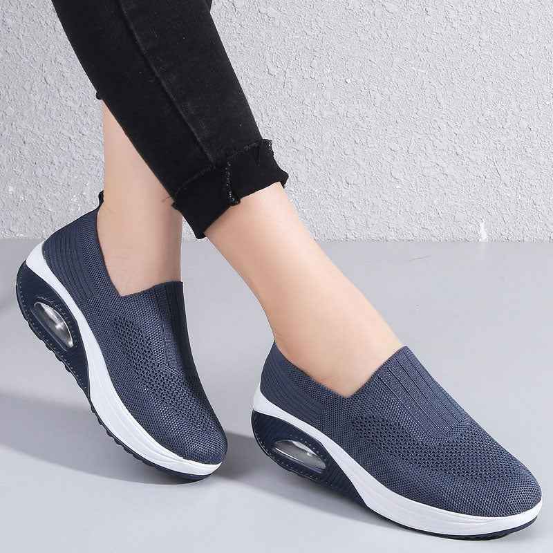 Comfortabele en lichte damessneakers voor dagelijks wandelen