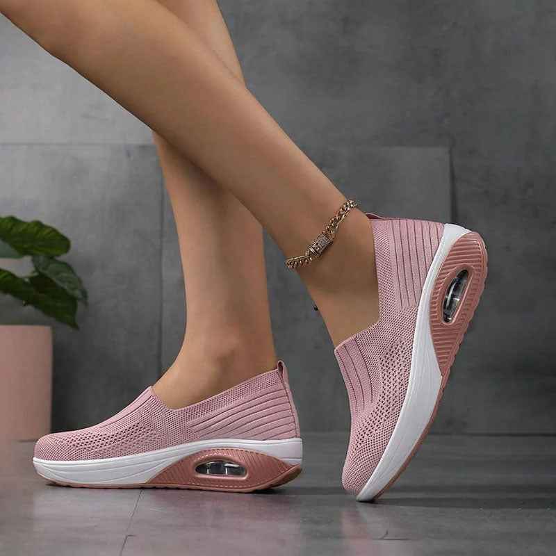 Comfortabele en lichte damessneakers voor dagelijks wandelen