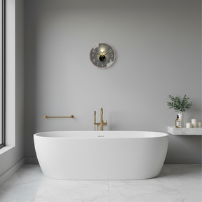 Stille Wandklok met Minimalistisch Design Kwarts