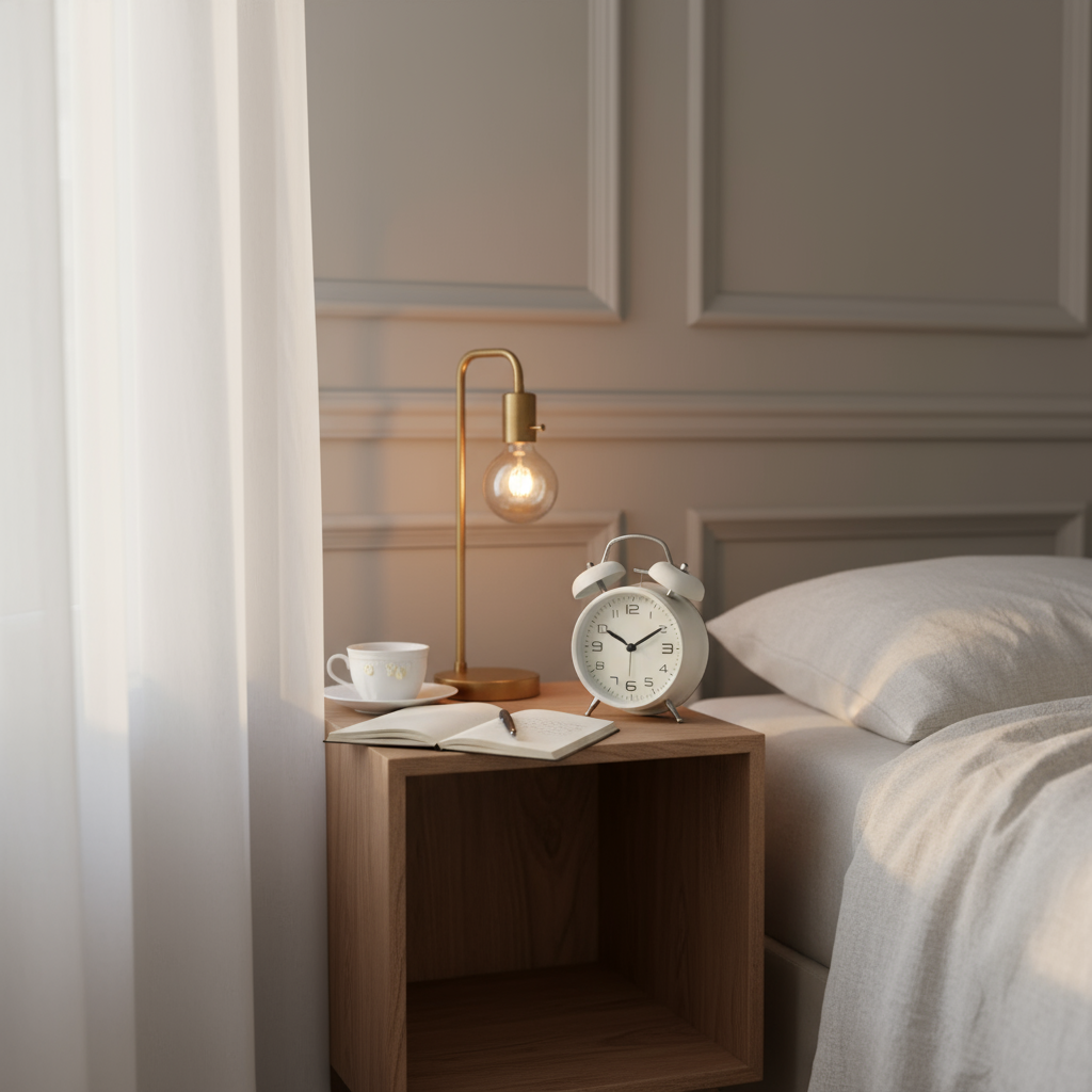 Wekker Retro Metaal Lichtgevend Dubbele Bel - Luid Alarm Stil Premium