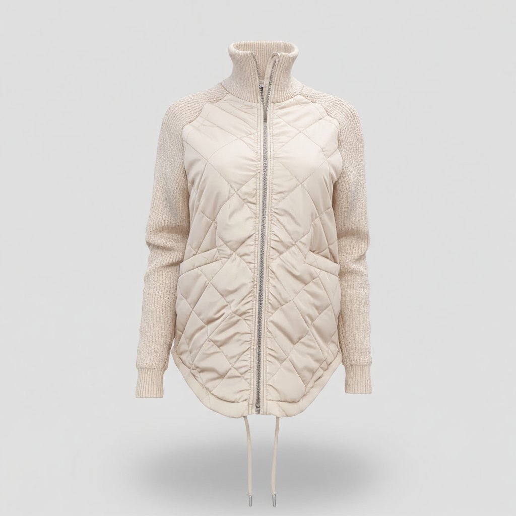 Jackets : Yulia | Lichtgewicht jack voor dames in Beige van Pantino