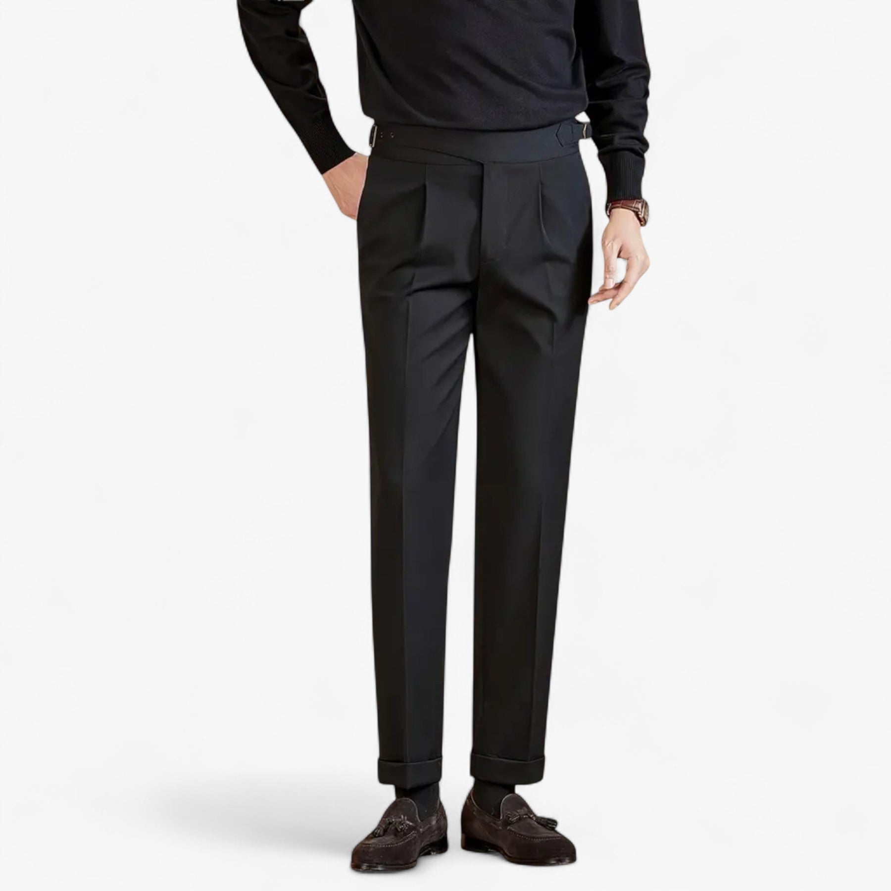 Pants : Bert | Broek – Zakelijke Stijl in van Pantino