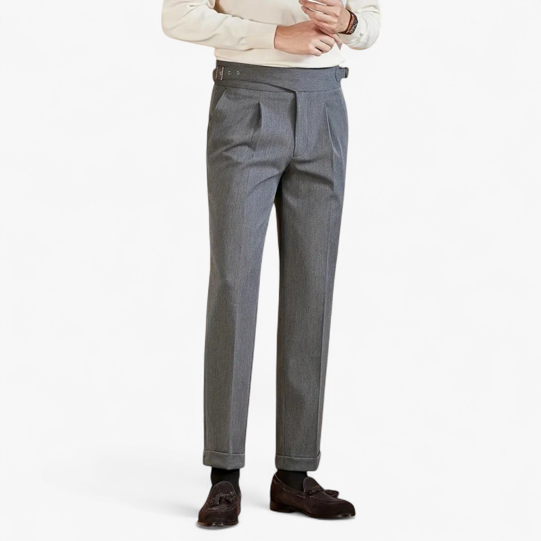 Pants : Bert | Broek – Zakelijke Stijl in van Pantino
