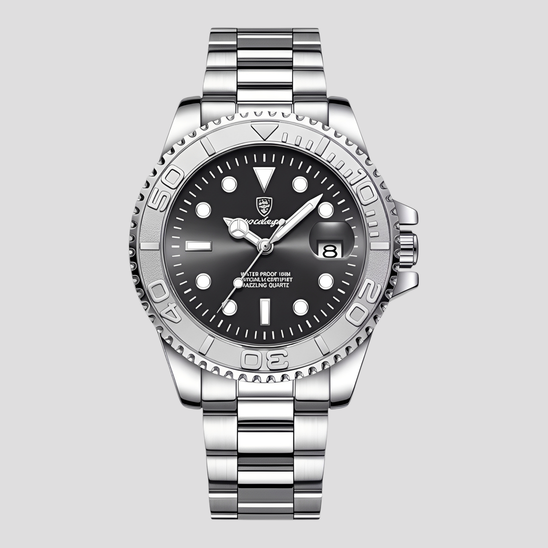 watches : Gabor | Luxe smartwatch met AMOLED-display in Zwart van Pantinoshop