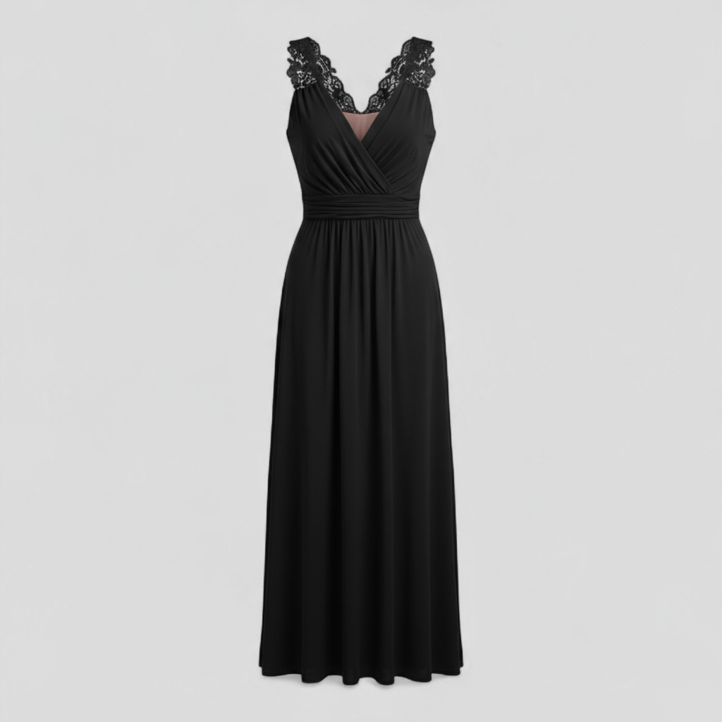 Dress : Adelina | Dames Elegante Lange Maxi Jurk Zomer in van Pantino