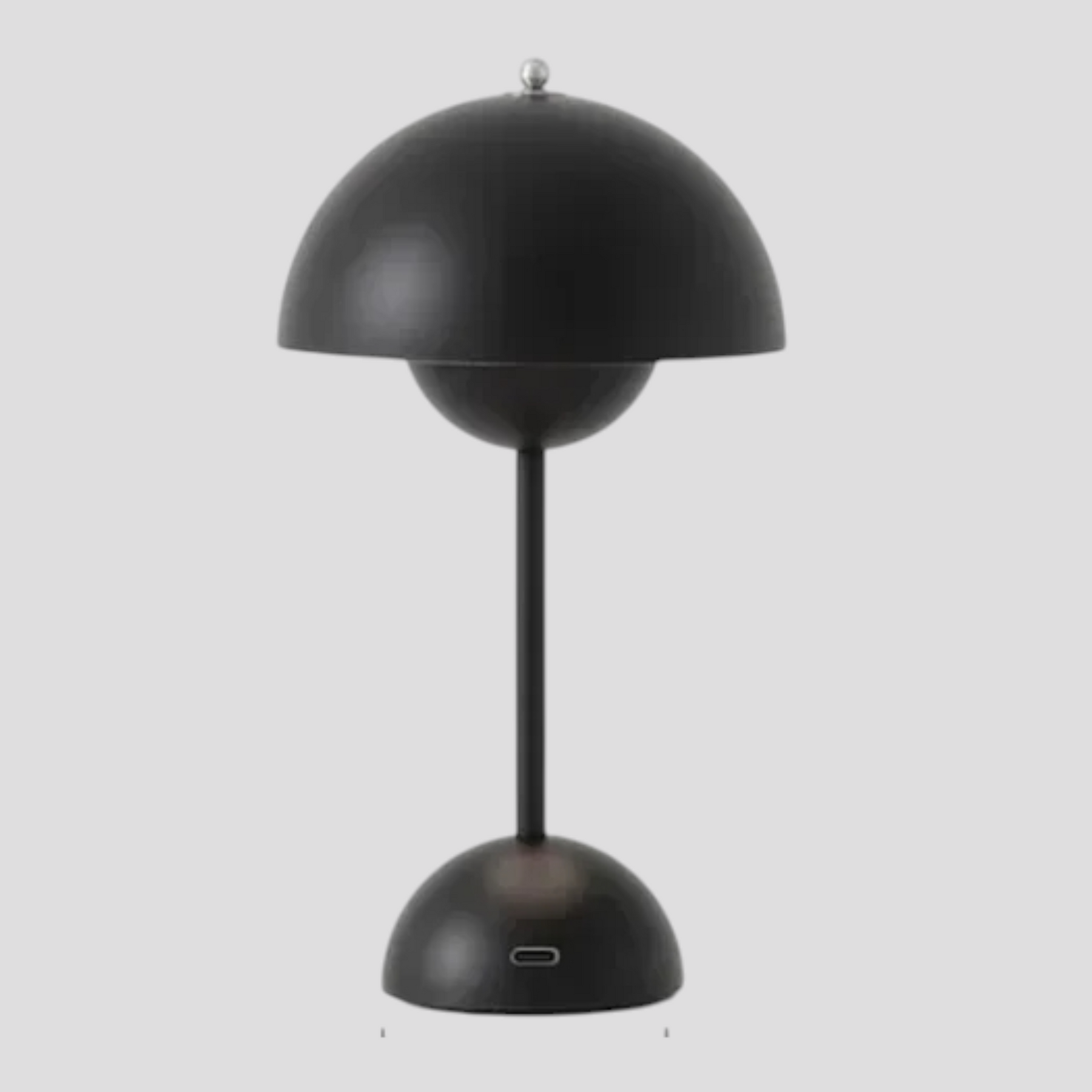 Akrylowa, USB ładowalna lampka stołowa LED – wzór grzyba, 30 cm
