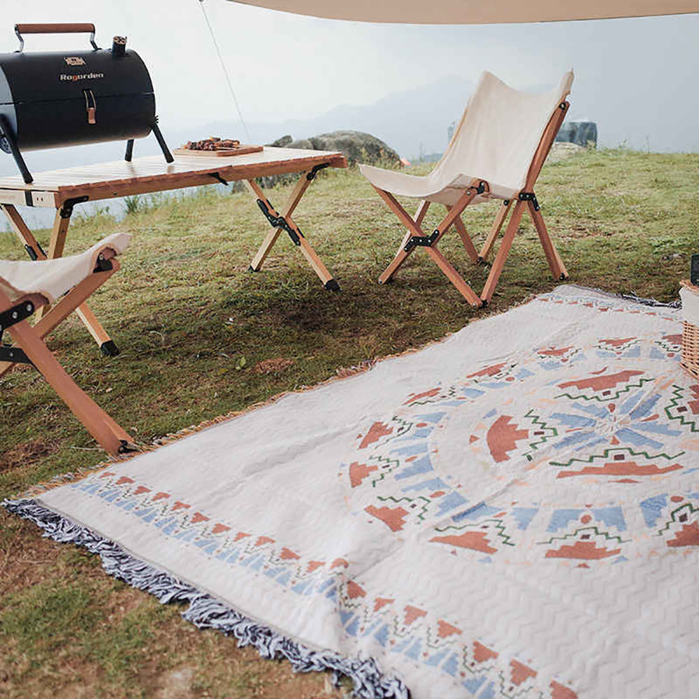 Boho Picnic Blanket | Trendy bohemian deken voor je buitenactiviteiten - - - Pantino