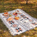 Boho picnic-tæppe - trendy boheme-tæppe til dine udendørsaktiviteter