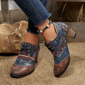 Laarzen Dames Boho Korte Leder – Premium Kwaliteit
