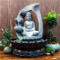 ZenFlow - fontanna wodna Budda srebrna