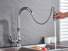 Selkie - Intrekbare keukenkraan - - Faucets - Pantino