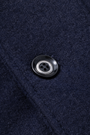 Winter Coat : Winterjas Heren Marineblauw in van Pantino