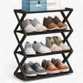 Minimalistisch Schoenenrek - Ruimtebesparend Compact Design - Bamboe