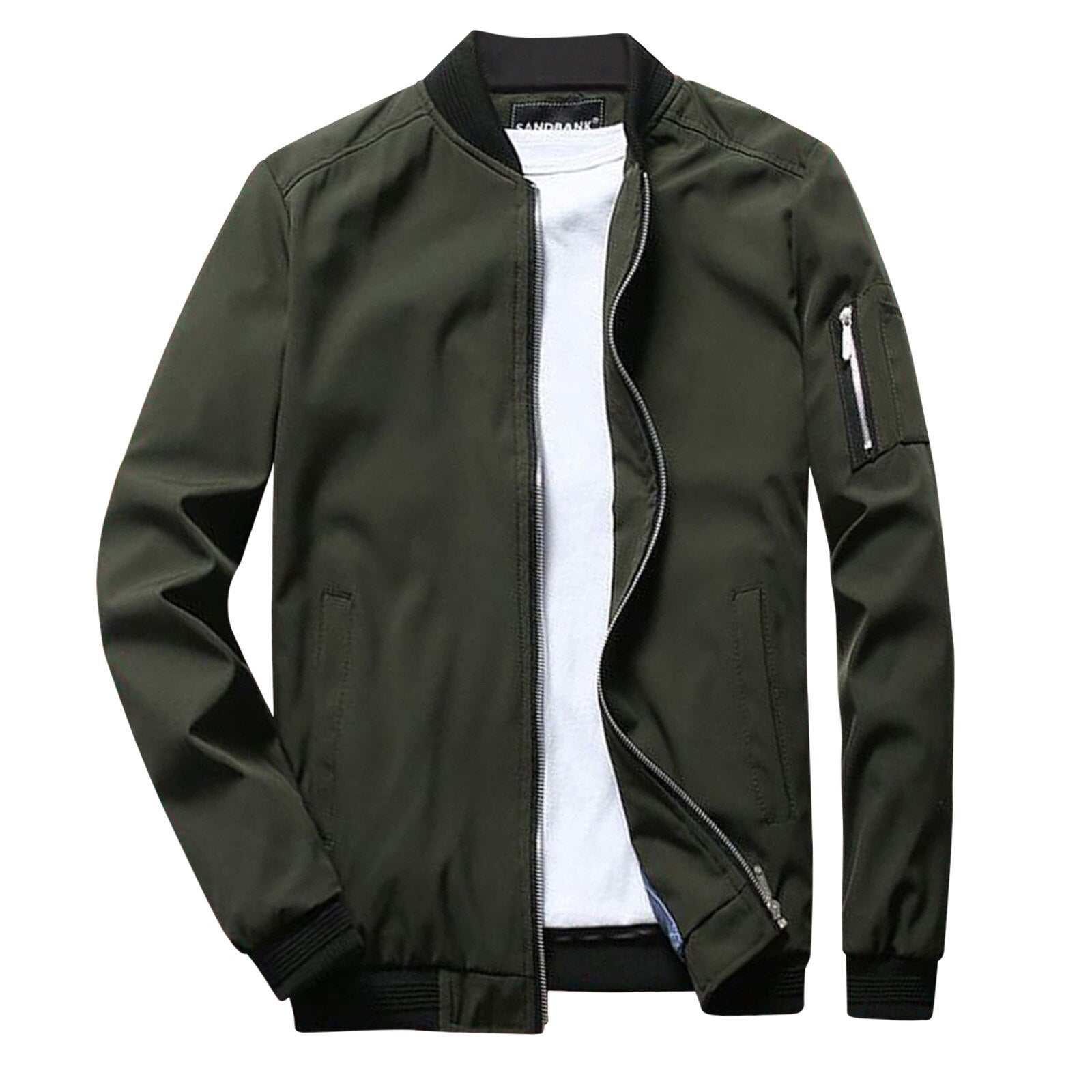 Chris™ - Stijlvolle zomerjas voor heren - Legergroen - Jackets - Pantino