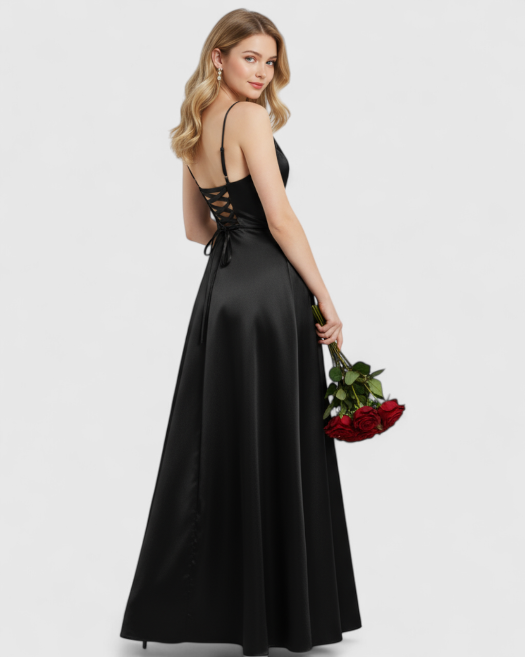 Dress : Camellia | Dames V-halsjurk in van Pantino