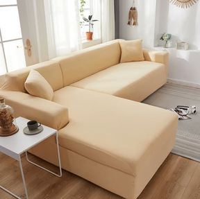 SofCove - Wasbare bankhoes |verlengt de levensduur, waterafstotend, rekbaar - Beige - Chair & Sofa Cushions - Pantino