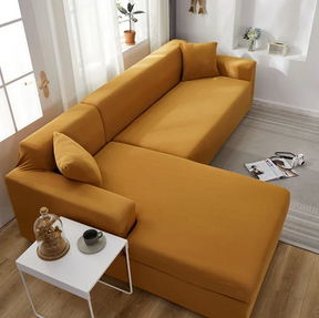 SofCove - Wasbare bankhoes |verlengt de levensduur, waterafstotend, rekbaar - Camel - Chair & Sofa Cushions - Pantino