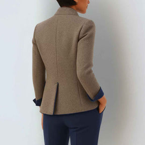 Elegant vest met opstaande kraag voor dames