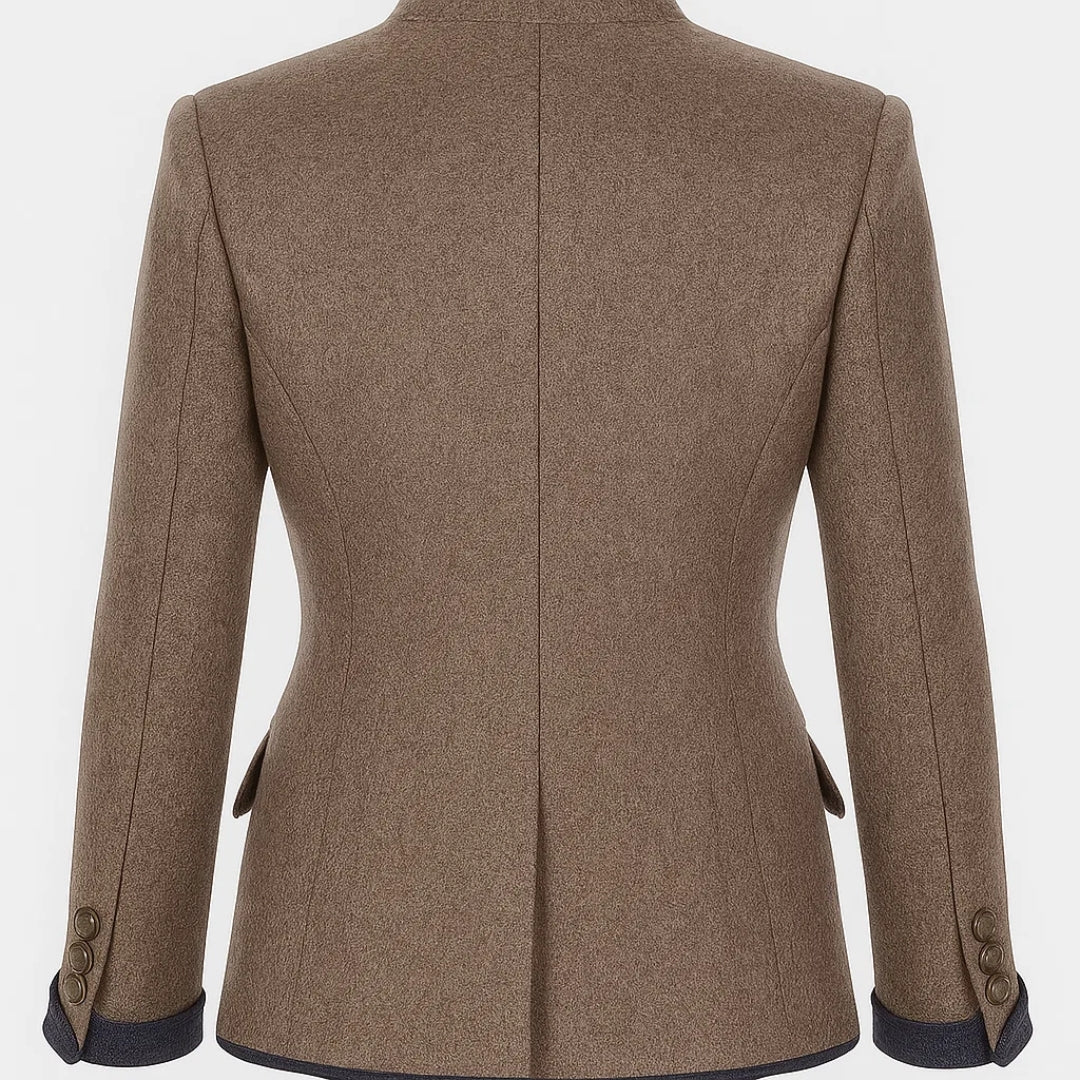 Elegant vest met opstaande kraag voor dames