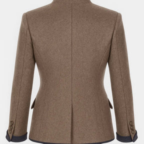 Elegant vest met opstaande kraag voor dames