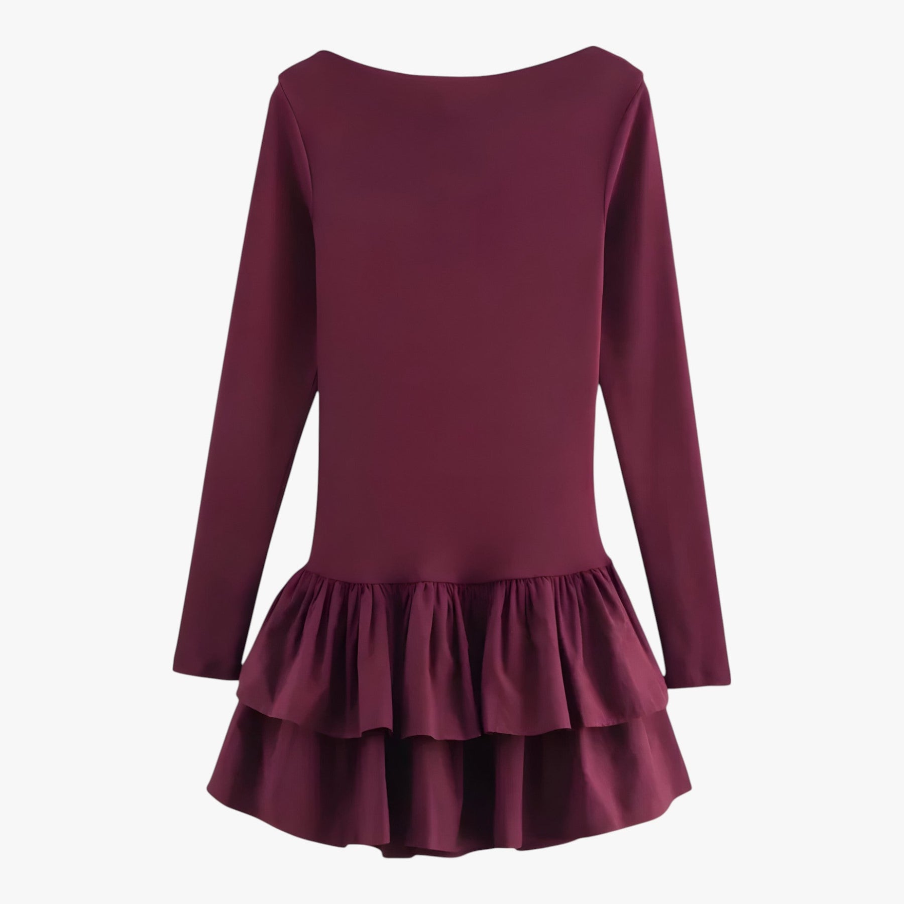 Dress : Celeste | Minijurk met lange mouwen - Trends en stijl in van Pantino