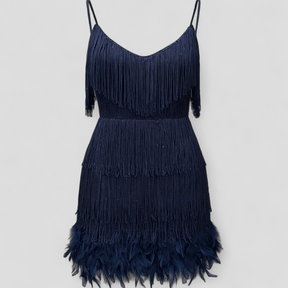 Elegante cocktailjurk voor dames, zwarte satijnen avondjurk, maten S-XL