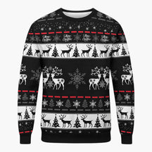 Sweaters : Heren Foute Kersttrui met Rendierprint in Trui 7 van Pantino