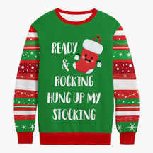 Sweaters : Heren Foute Kersttrui met Rendierprint in Trui 3 van Pantino