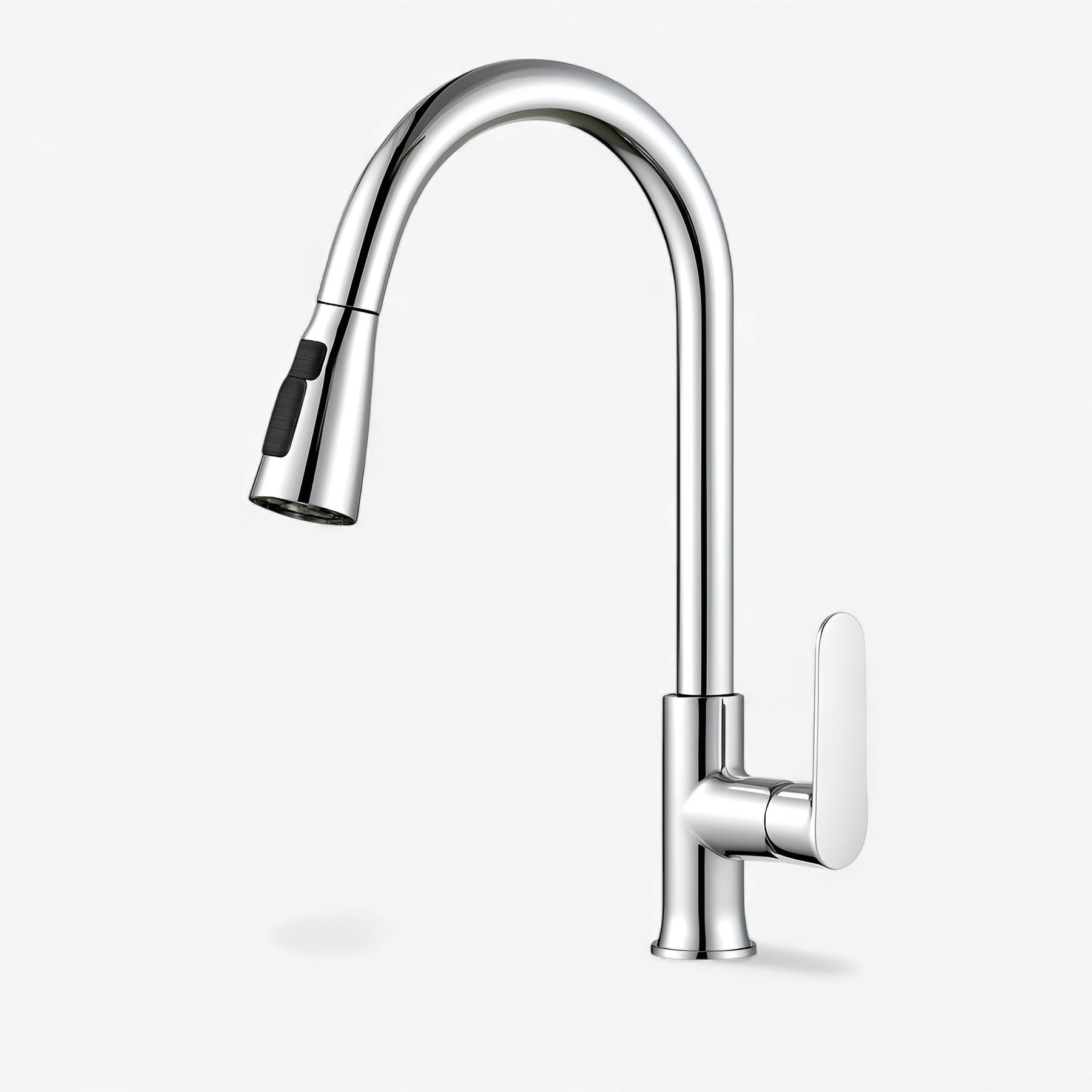 home & garden : Calius - Uittrekbare keukenkraan in Nikkel geborsteld van Pantino