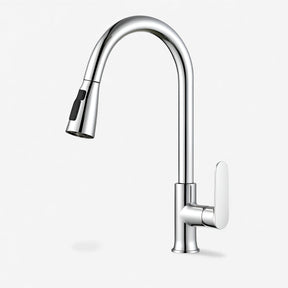 home & garden : Calius - Uittrekbare keukenkraan in Nikkel geborsteld van Pantino