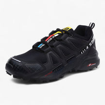 outdoor equipment : Kurt - Comfortabale heren hike trekking schoen in Zwart van Pantino