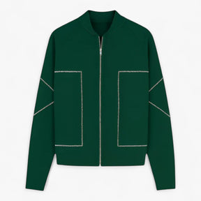 Clothes : Clara | Licht en elegant jasje in Groen van Pantino