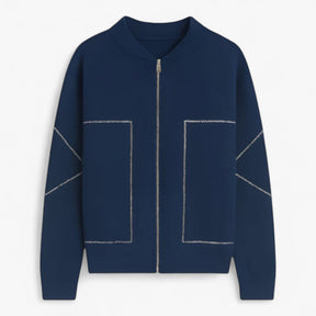 Clothes : Clara | Licht en elegant jasje in Blauw van Pantino