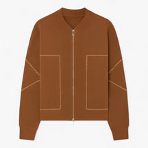 Clothes : Clara | Licht en elegant jasje in Bruin van Pantino