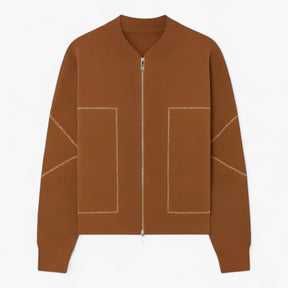 Clothes : Clara | Licht en elegant jasje in Bruin van Pantino