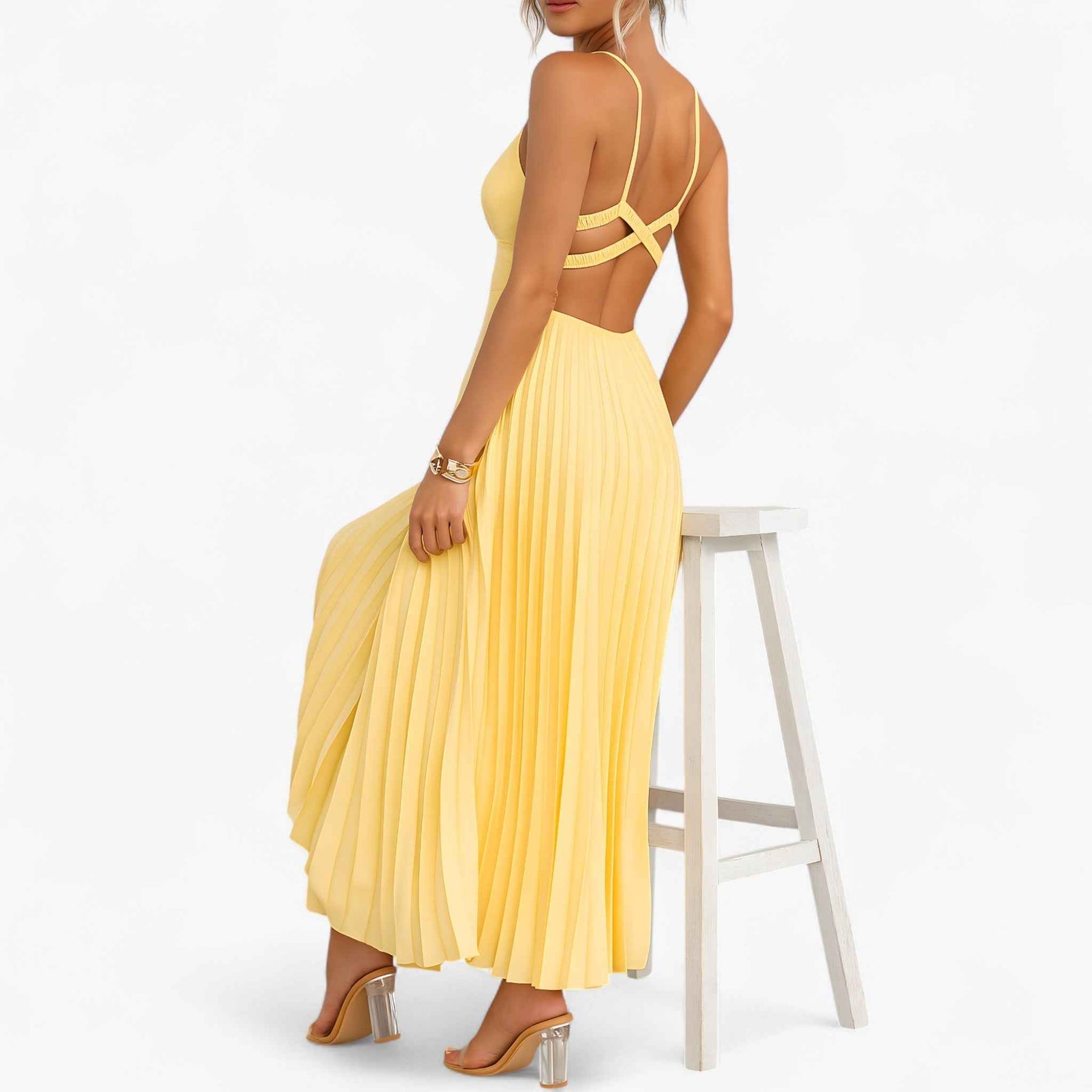 Dress : Claudia | De zonsondergangjurk in van Pantino