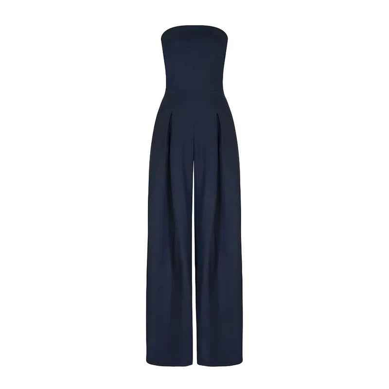 Combinaison Femme sans manches en polyester, élégante et confortable
