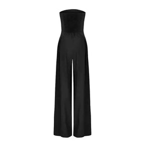 Combinaison Femme sans manches en polyester, élégante et confortable