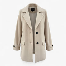 Clothes : Conti | Elegante winterjas voor dames in Khaki van Pantino
