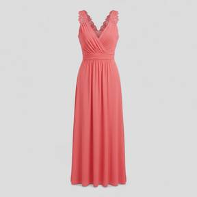 Dress : Adelina | Dames Elegante Lange Maxi Jurk Zomer in van Pantino